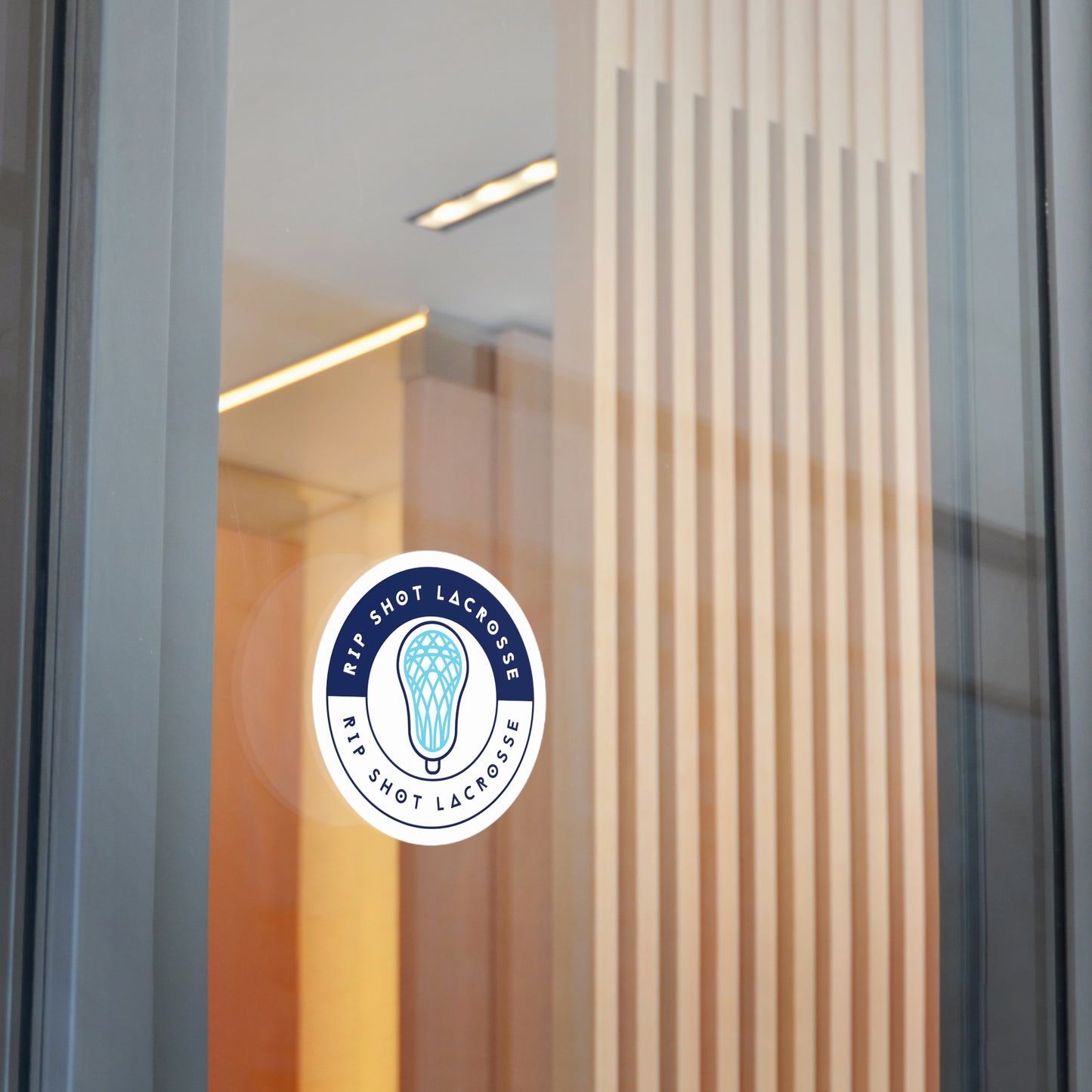 Rip Shot Logo Sticker Round