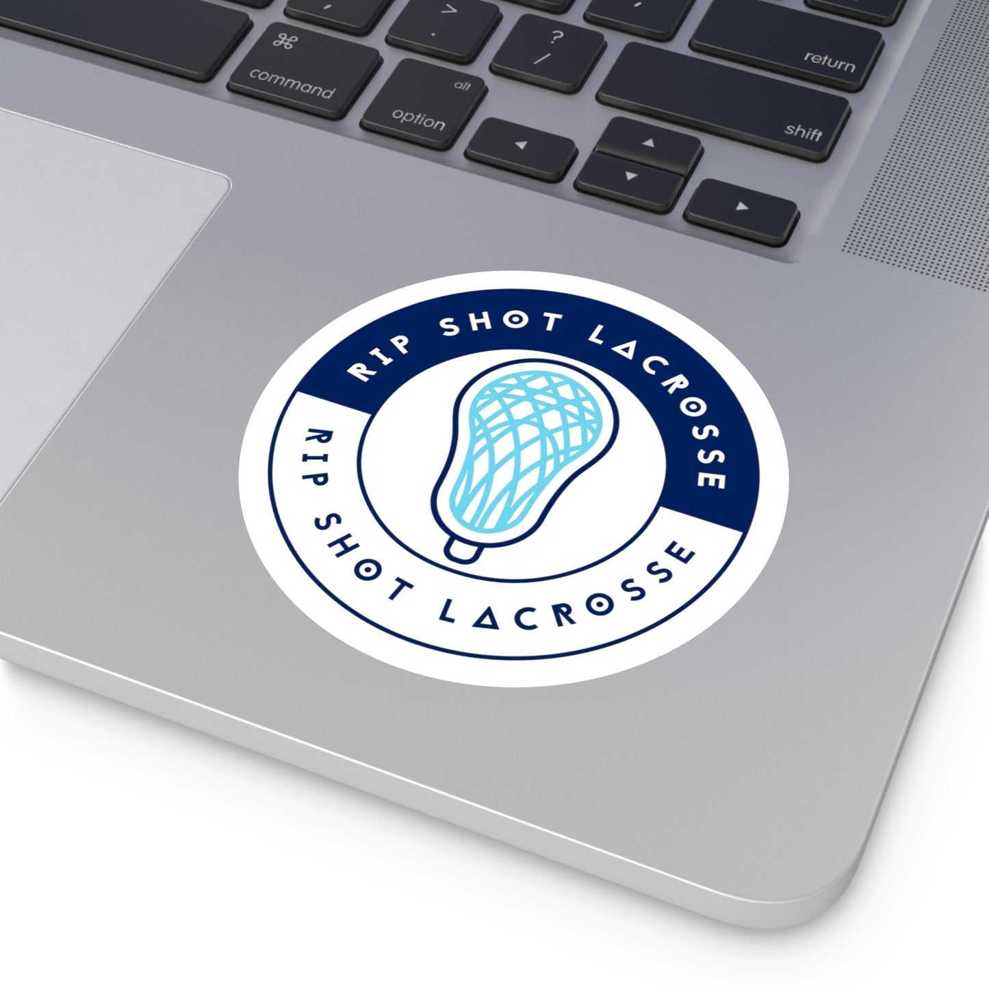 Rip Shot Logo Sticker Round
