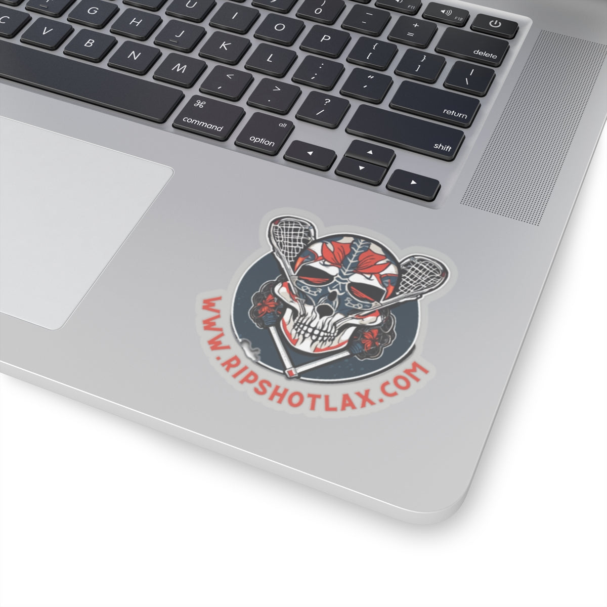 Skull and Bones Sticker - R/B