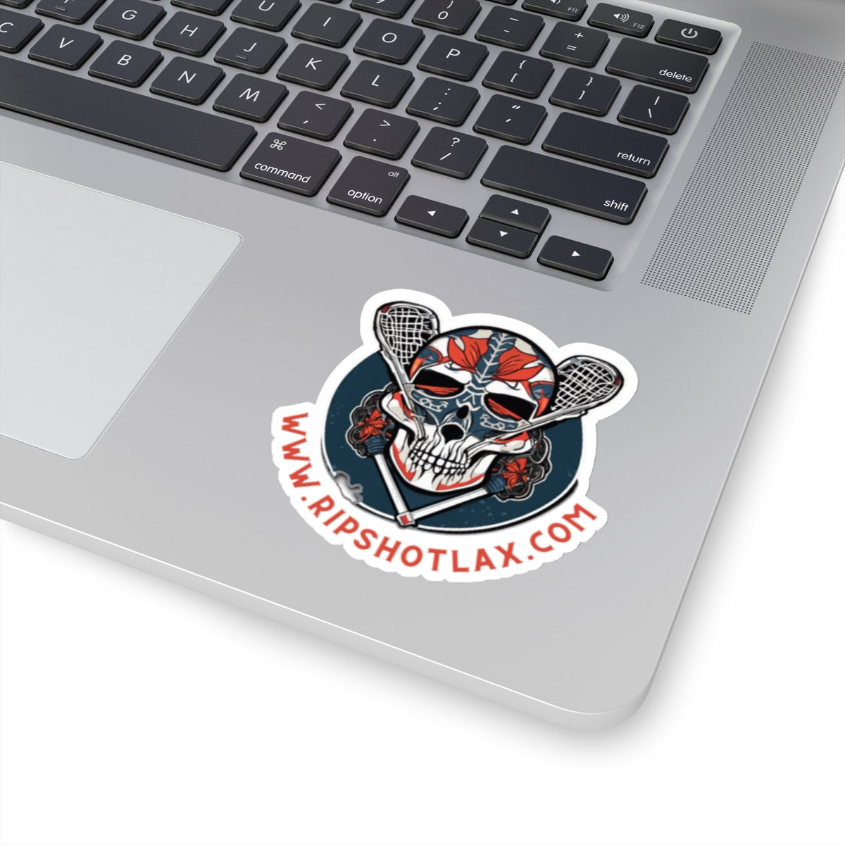 Skull and Bones Sticker - R/B
