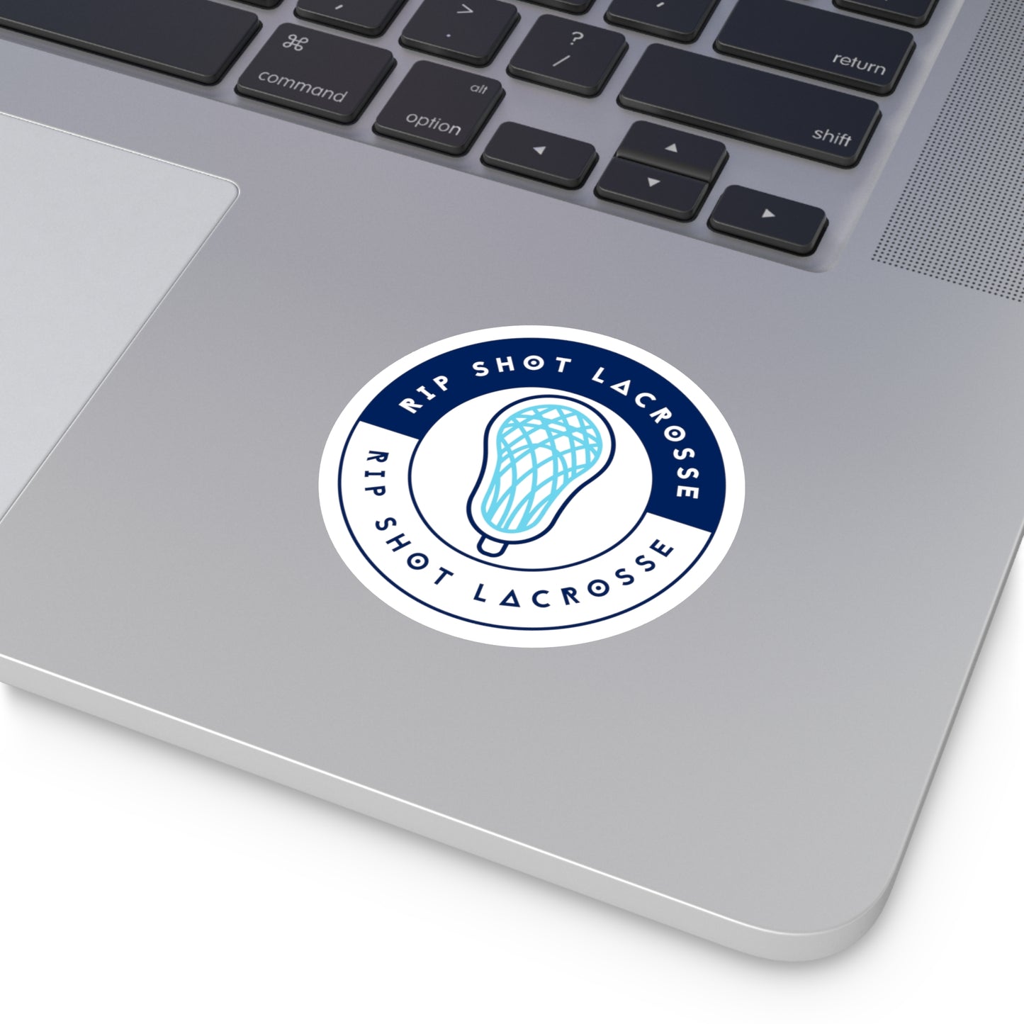 Rip Shot Logo Sticker Round