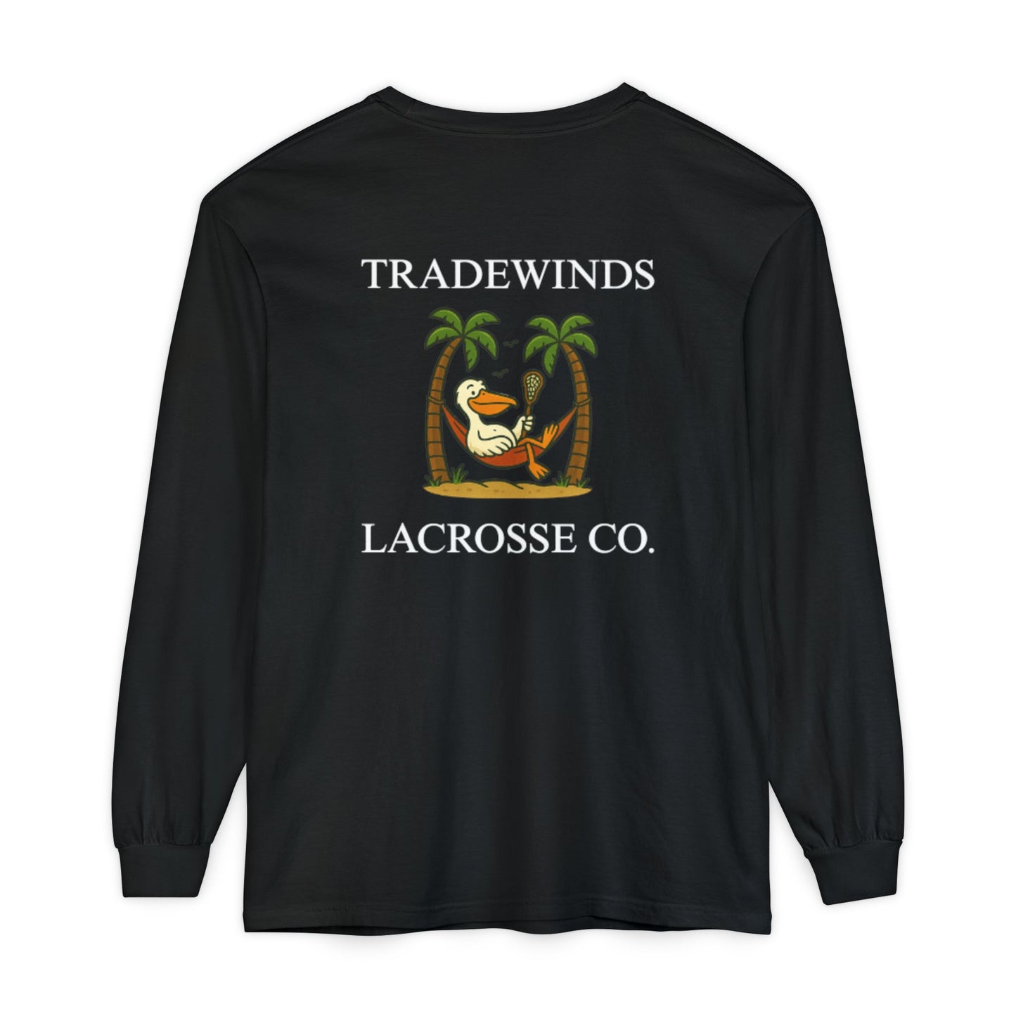 Casual Beach Vide Long Sleeve T-Shirt | Tradewinds Lacrosse Co.