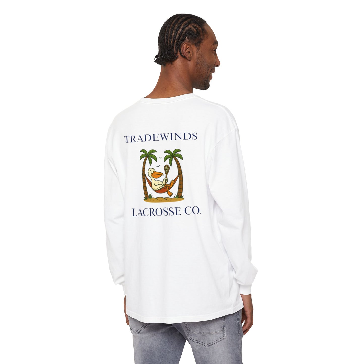 Casual Beach Vide Long Sleeve T-Shirt | Tradewinds Lacrosse Co.