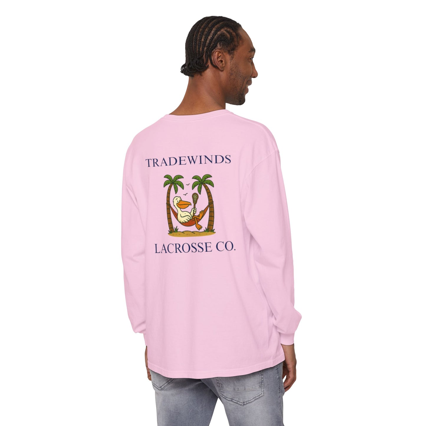 Casual Beach Vide Long Sleeve T-Shirt | Tradewinds Lacrosse Co.