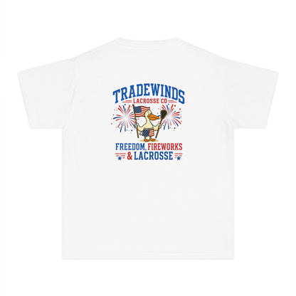 Freedom & Fireworks | TradeWinds Lacrosse Co. Youth Tee