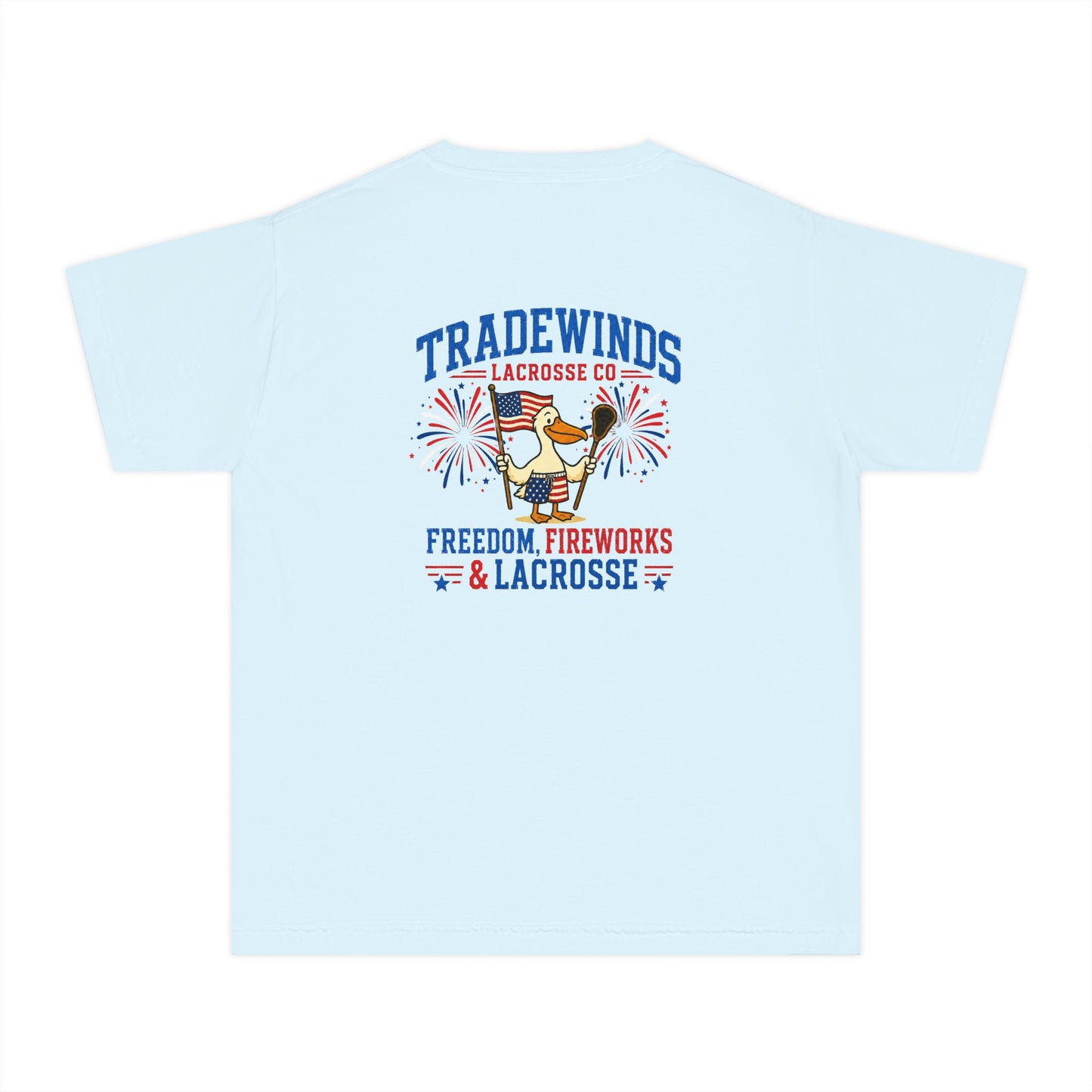 Freedom & Fireworks | TradeWinds Lacrosse Co. Youth Tee