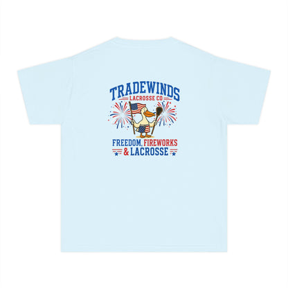Freedom & Fireworks | TradeWinds Lacrosse Co. Youth Tee