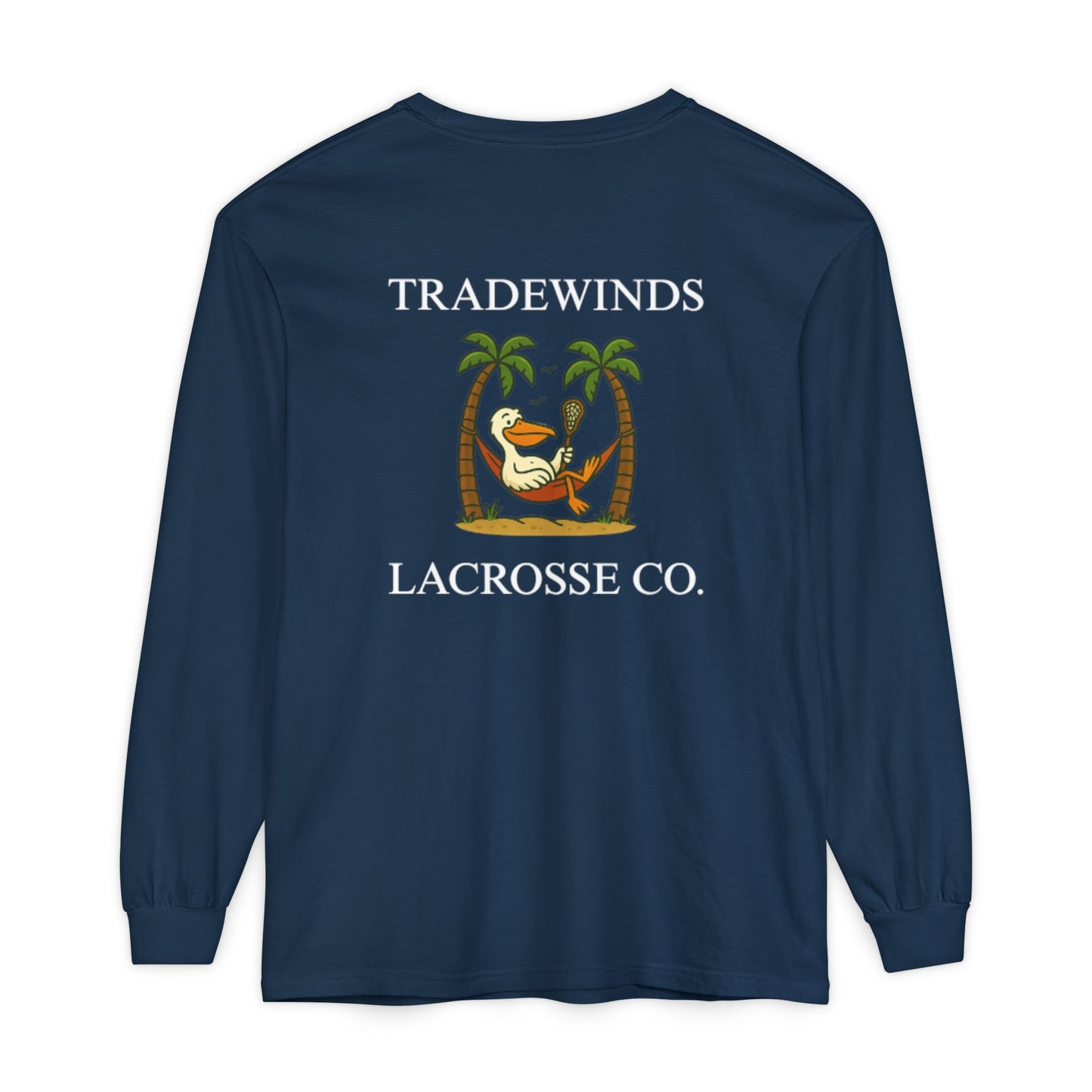 Casual Beach Vide Long Sleeve T-Shirt | Tradewinds Lacrosse Co.