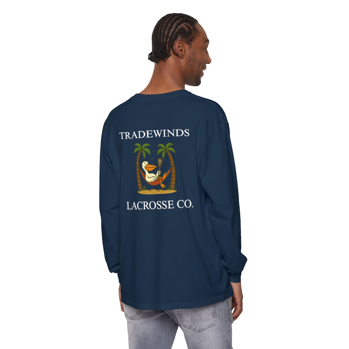 Casual Beach Vide Long Sleeve T-Shirt | Tradewinds Lacrosse Co.