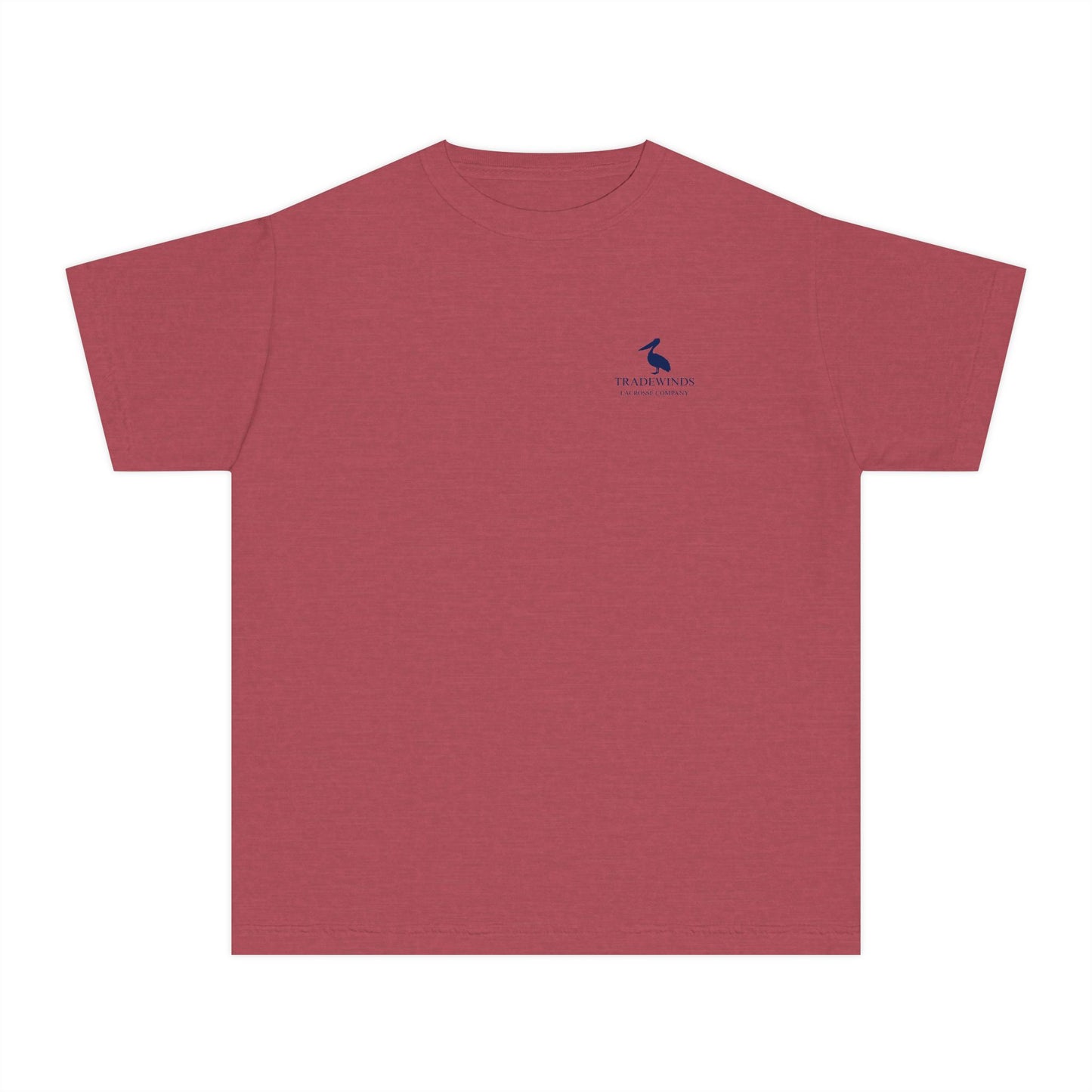Casual Beach Vibe Logo Tee | TradeWinds Lacrosse Co. Youth Tee