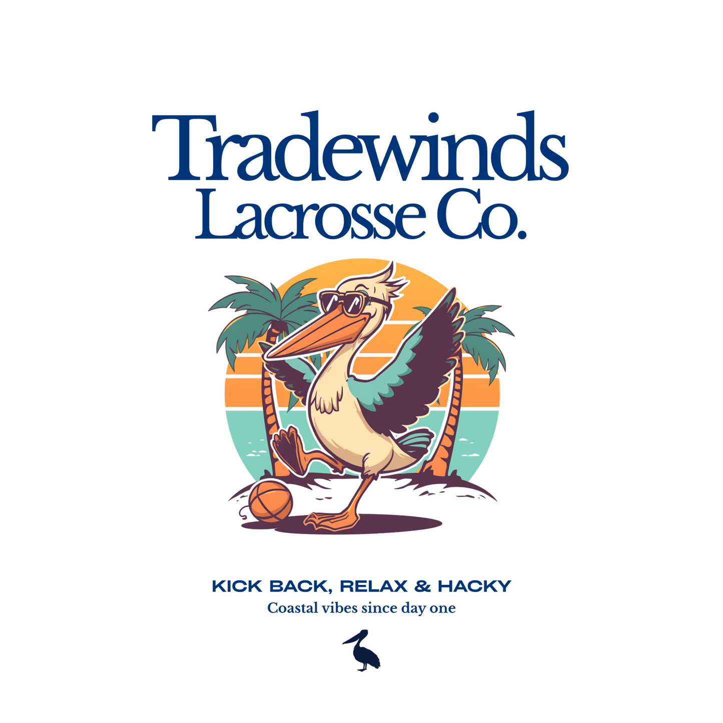Pelican Hacky Sack T-shirt | Tradewinds Lacrosse Co. Print