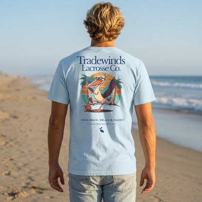 Pelican Hacky Sack T-shirt | Tradewinds Lacrosse Co. Print