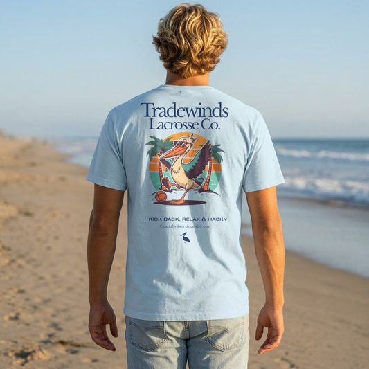 Pelican Hacky Sack T-shirt | Tradewinds Lacrosse Co. Print