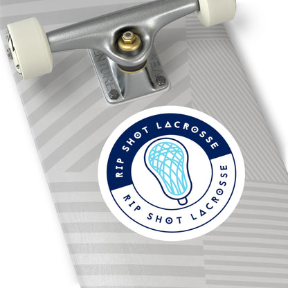 Rip Shot Logo Sticker Round