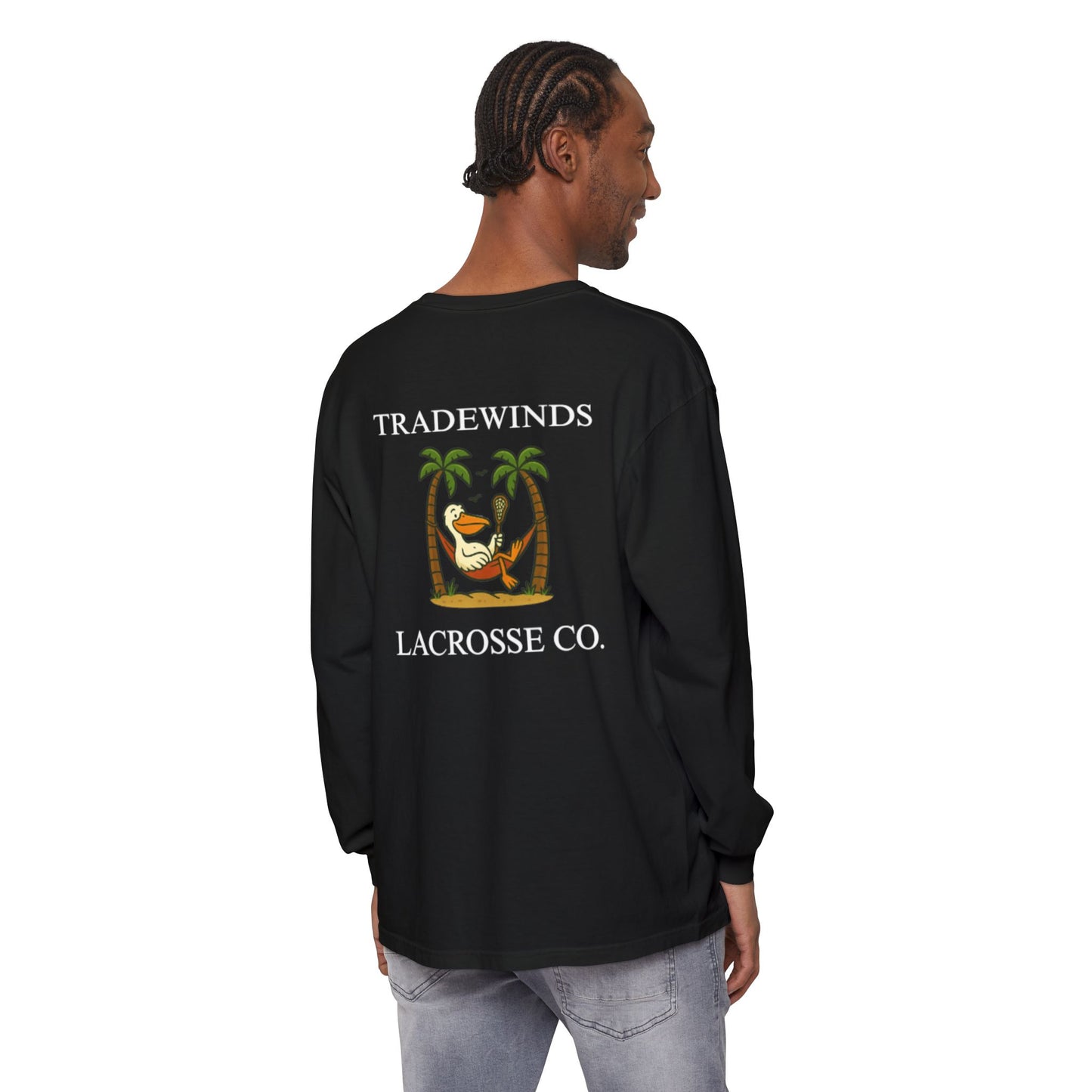 Casual Beach Vide Long Sleeve T-Shirt | Tradewinds Lacrosse Co.
