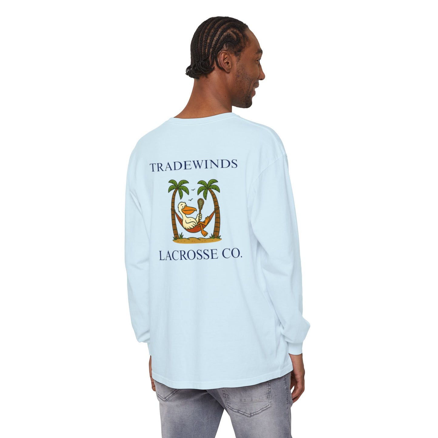 Casual Beach Vide Long Sleeve T-Shirt | Tradewinds Lacrosse Co.