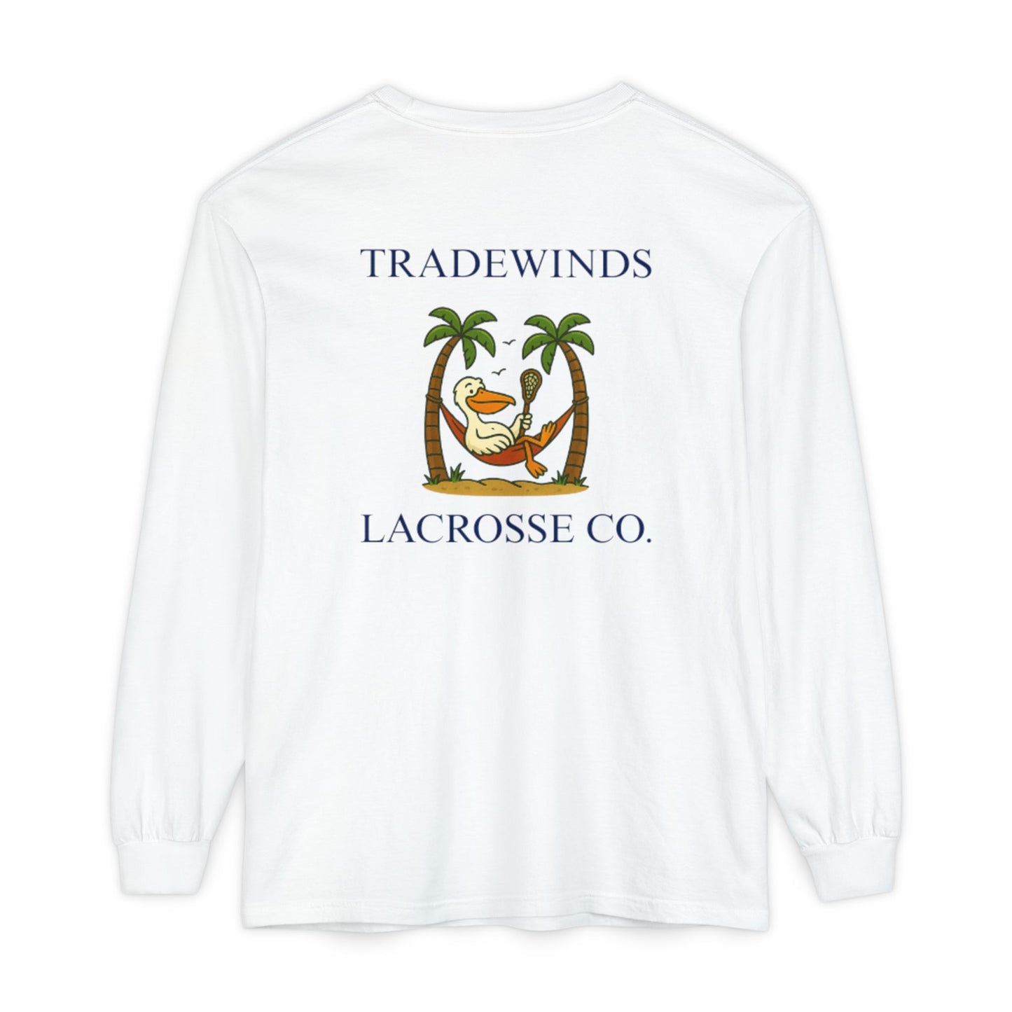 Casual Beach Vide Long Sleeve T-Shirt | Tradewinds Lacrosse Co.