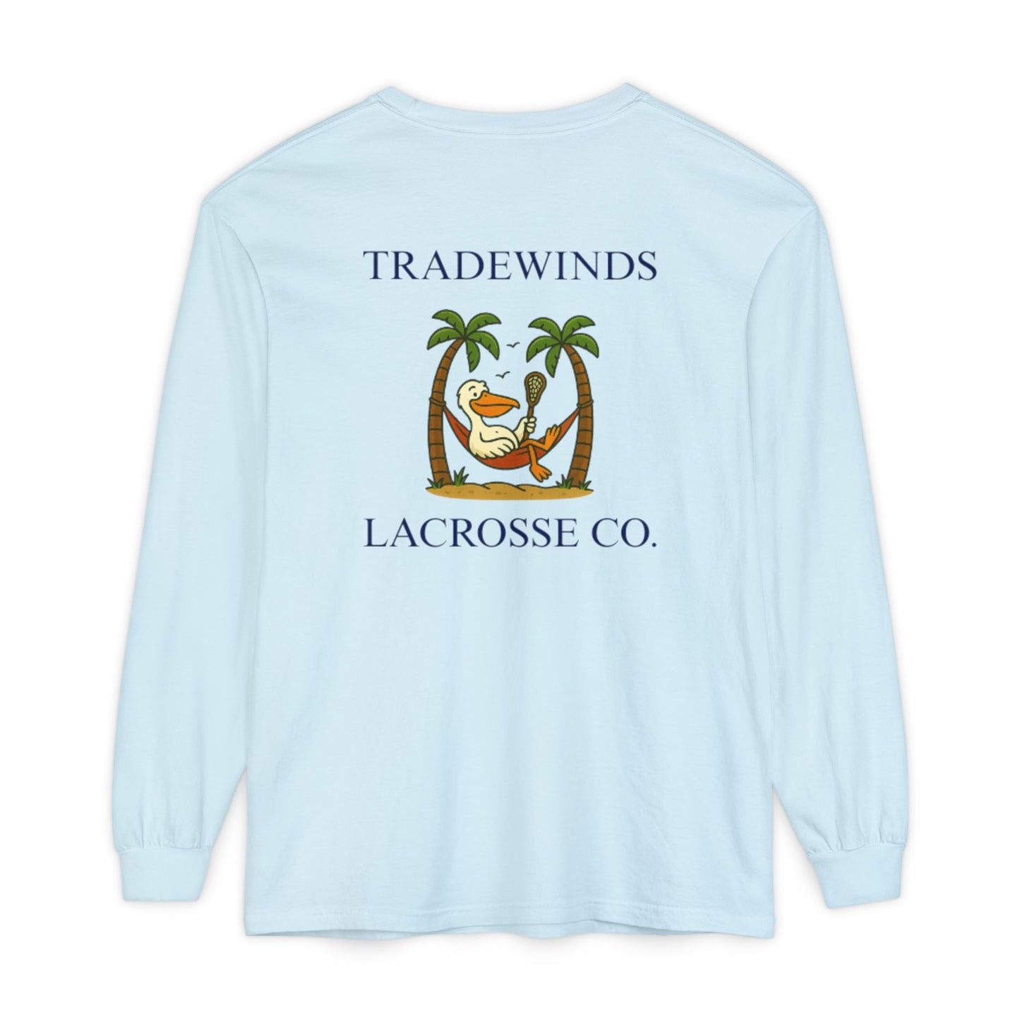 Casual Beach Vide Long Sleeve T-Shirt | Tradewinds Lacrosse Co.